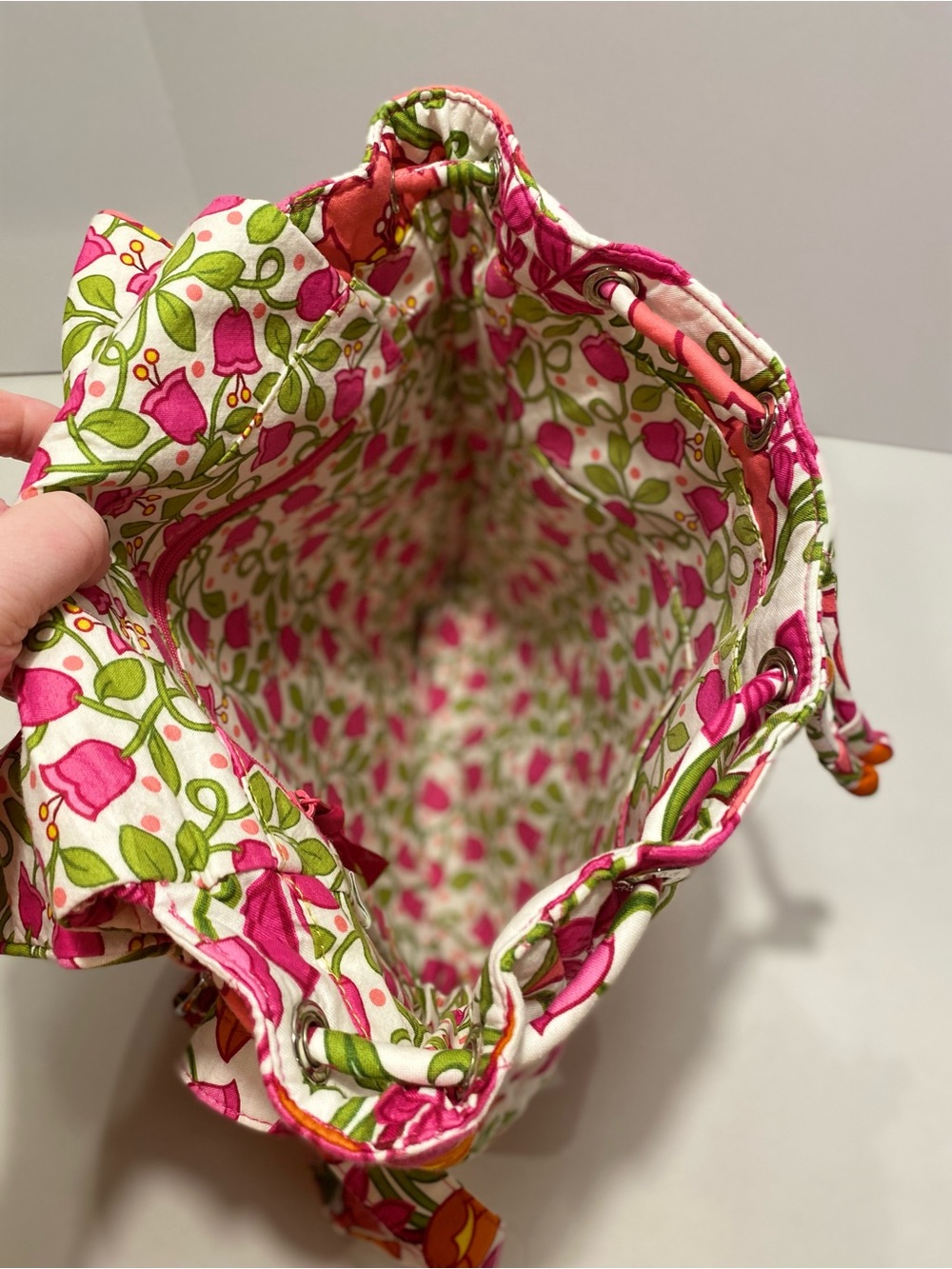 Vera Bradley Backpack/Crossbody in Lilli Belle NWOT RARE VINTAGE - Picture 7 of 11